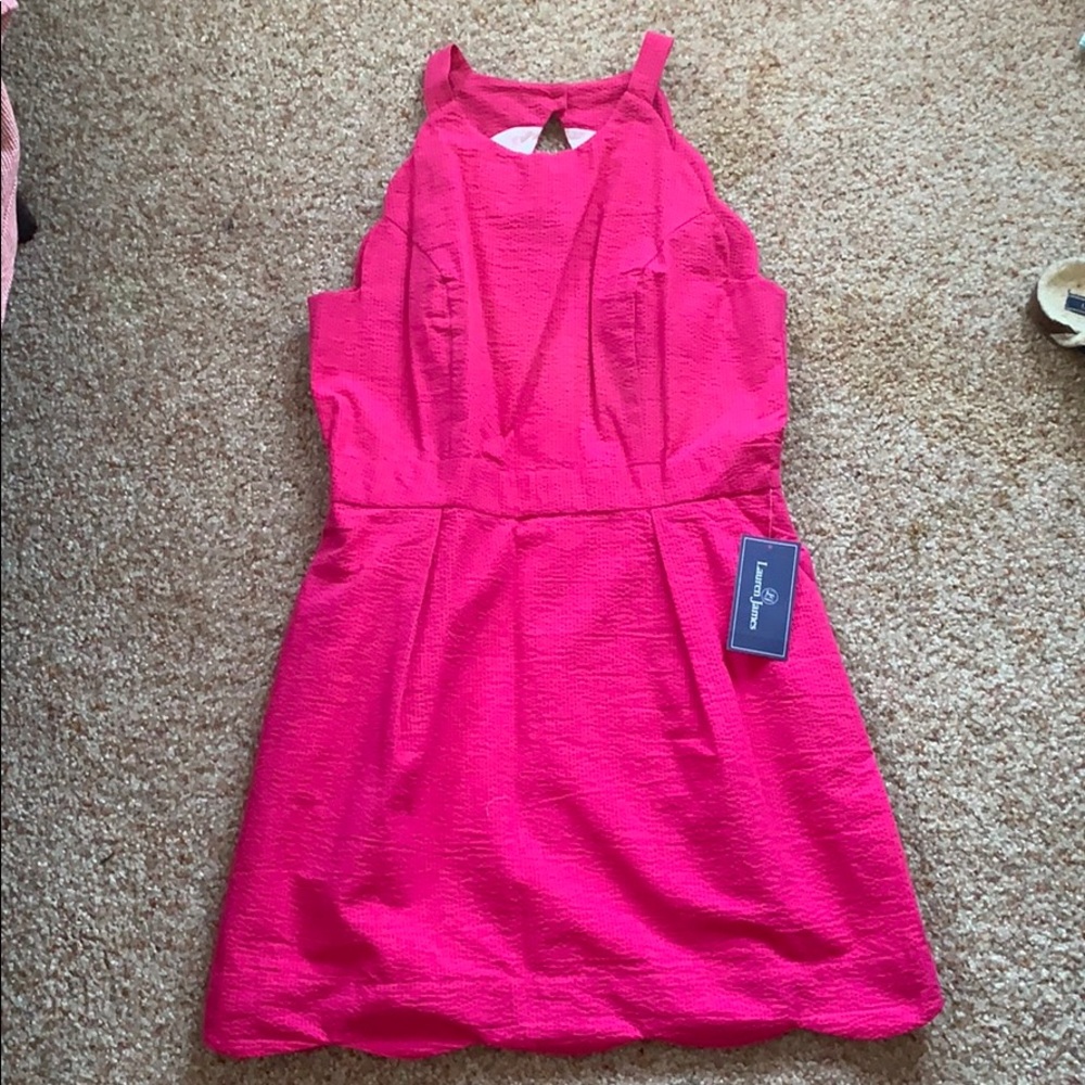 Lauren James Halter Top, Seersucker Dress